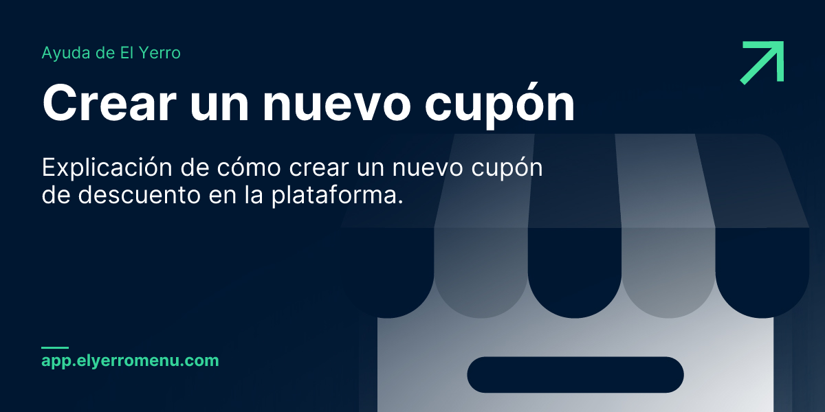 Cupon Raspuns Como Crear Un Cupon | El Yerro — Tu catálogo online en minutos