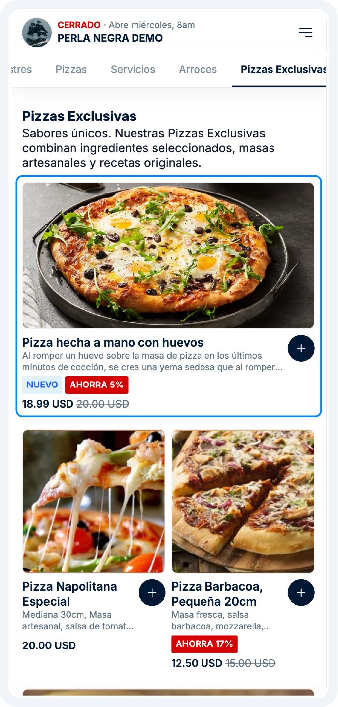 Ejemplo de producto destacado